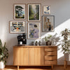 Biblioteca Salvaje cuadro decorativo para sala moderna | arte para hogar | Studio MagArt
