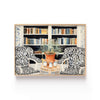 Biblioteca Salvaje cuadro decorativo para sala moderna | arte para hogar | Studio MagArt