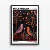 Birds Yayoi Kusama cuadro decorativo para sala moderna | arte para hogar | Studio MagArt
