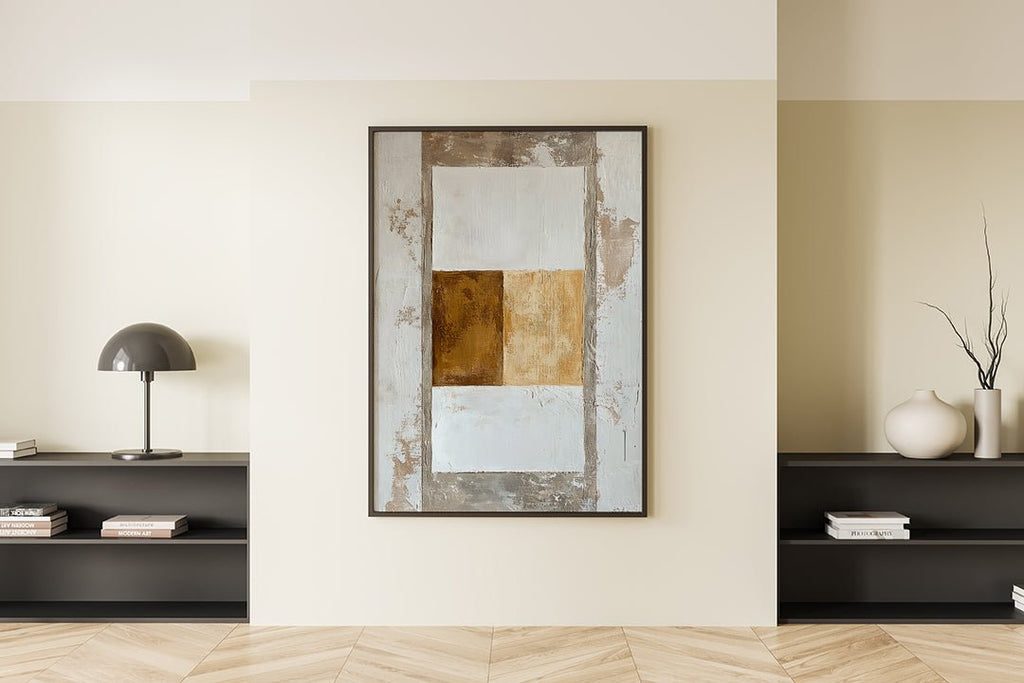 Bloques de Calma cuadro decorativo para sala moderna | arte para hogar | Studio MagArt