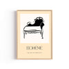 Bohème Diván – cuadro decorativo con marco natural | Studio MagArt