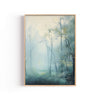 Bosque Brumoso – cuadro decorativo con marco natural | Studio MagArt
