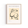 Botanique Limones – cuadro decorativo con marco natural | Studio MagArt