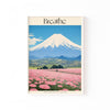 Breathe · Monte Fuji – cuadro decorativo con marco blanco | Studio MagArt