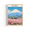 Breathe · Monte Fuji – cuadro decorativo con marco natural | Studio MagArt