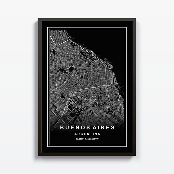 Buenos Aires cuadro decorativo para sala moderna | arte para hogar | Studio MagArt