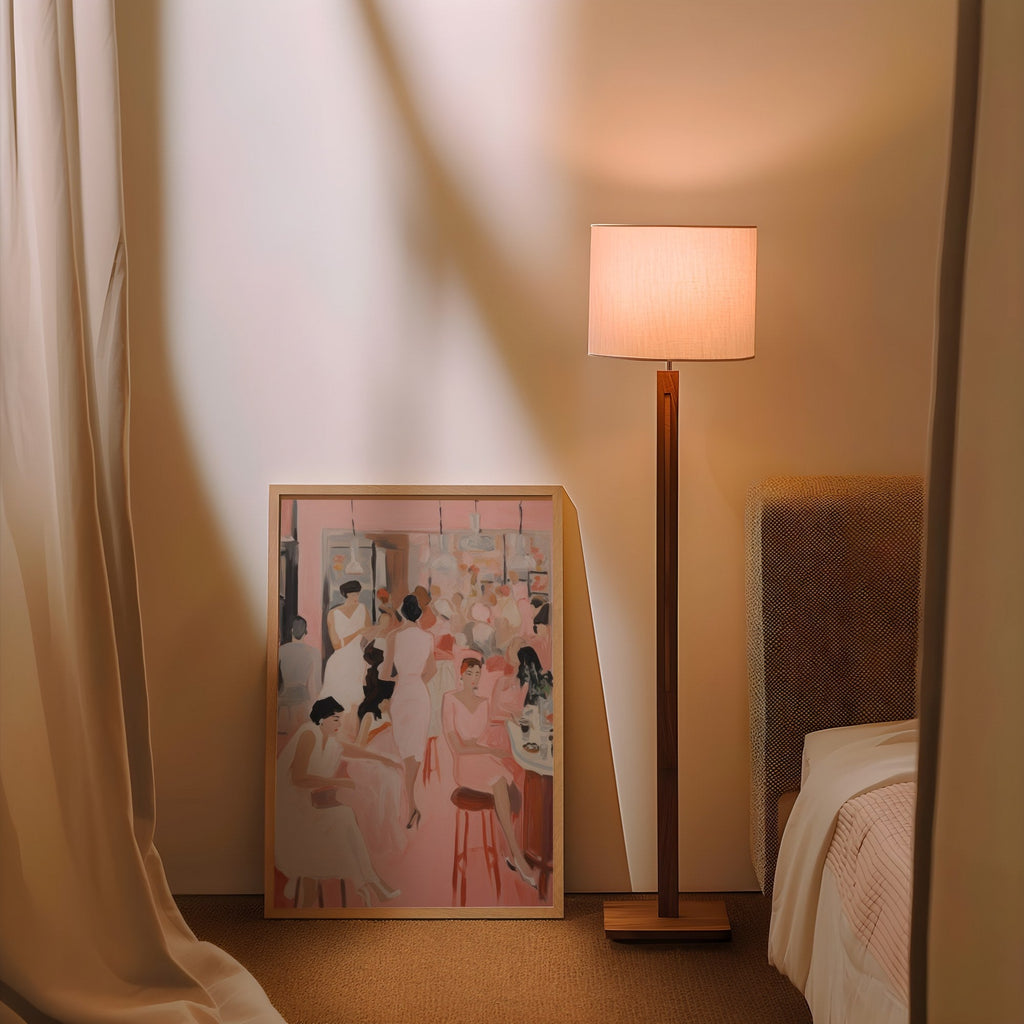 Café de las Damas cuadro decorativo para sala moderna | arte para hogar | Studio MagArt