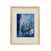 Café en Azul cuadro decorativo para sala moderna | arte para hogar | Studio MagArt