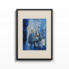 Café en Azul cuadro decorativo para sala moderna | arte para hogar | Studio MagArt