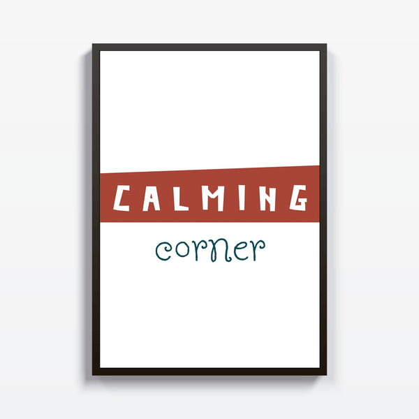 Calming corner cuadro decorativo para sala moderna | arte para hogar | Studio MagArt
