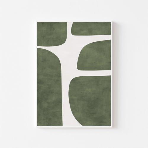 Camino Orgánico cuadro decorativo para sala moderna | arte para hogar | Studio MagArt