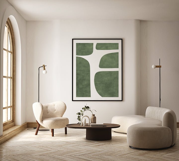 Camino Orgánico cuadro decorativo para sala moderna | arte para hogar | Studio MagArt
