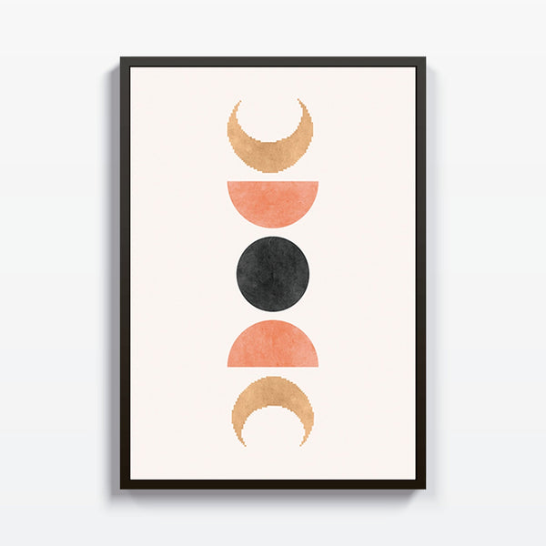 Ciclo Lunar cuadro decorativo para sala moderna | arte para hogar | Studio MagArt