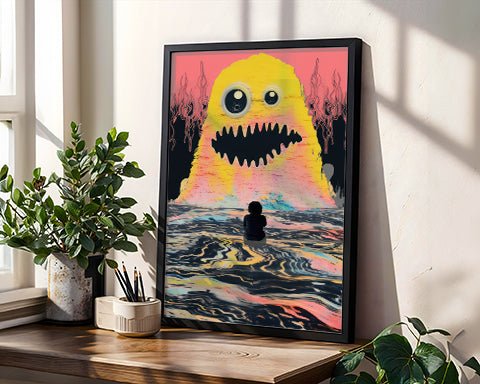 Ciudad Inconsciente cuadro decorativo moderno para hogar | Studio MagArt