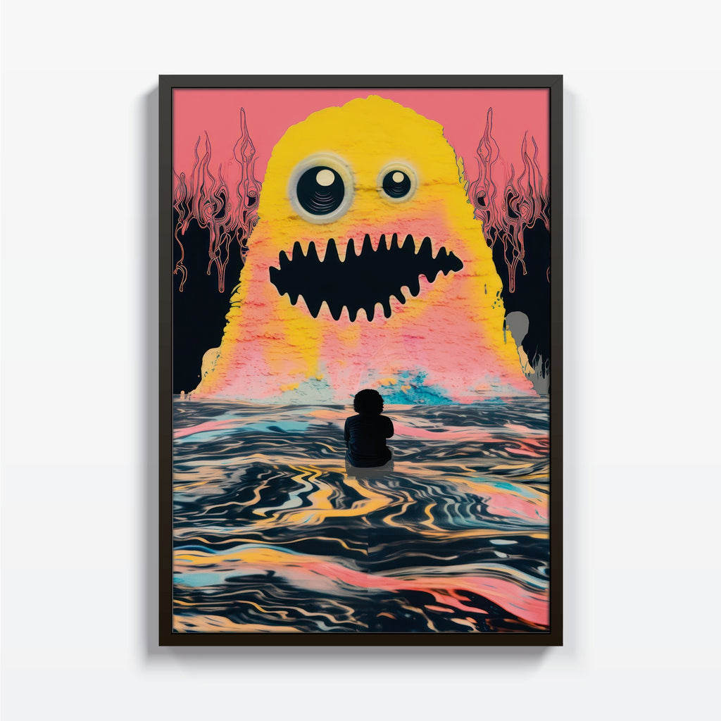 Ciudad Inconsciente cuadro decorativo para sala moderna | arte para hogar | Studio MagArt