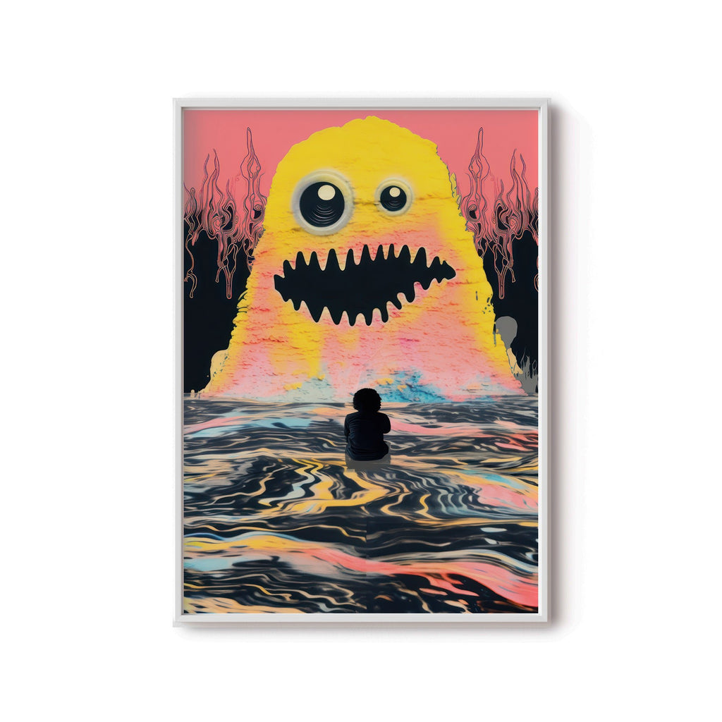 Ciudad Inconsciente cuadro decorativo para sala moderna | arte para hogar | Studio MagArt