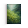 Colinas Verdes – cuadro decorativo con marco natural | Studio MagArt