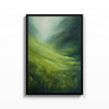 Colinas Verdes – cuadro decorativo con marco negro | Studio MagArt