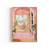 Comedor Rosa – cuadro decorativo con marco natural | Studio MagArt
