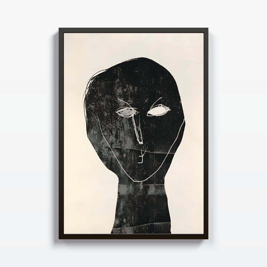 Corrosión Rostro cuadro decorativo para sala moderna | arte para hogar | Studio MagArt