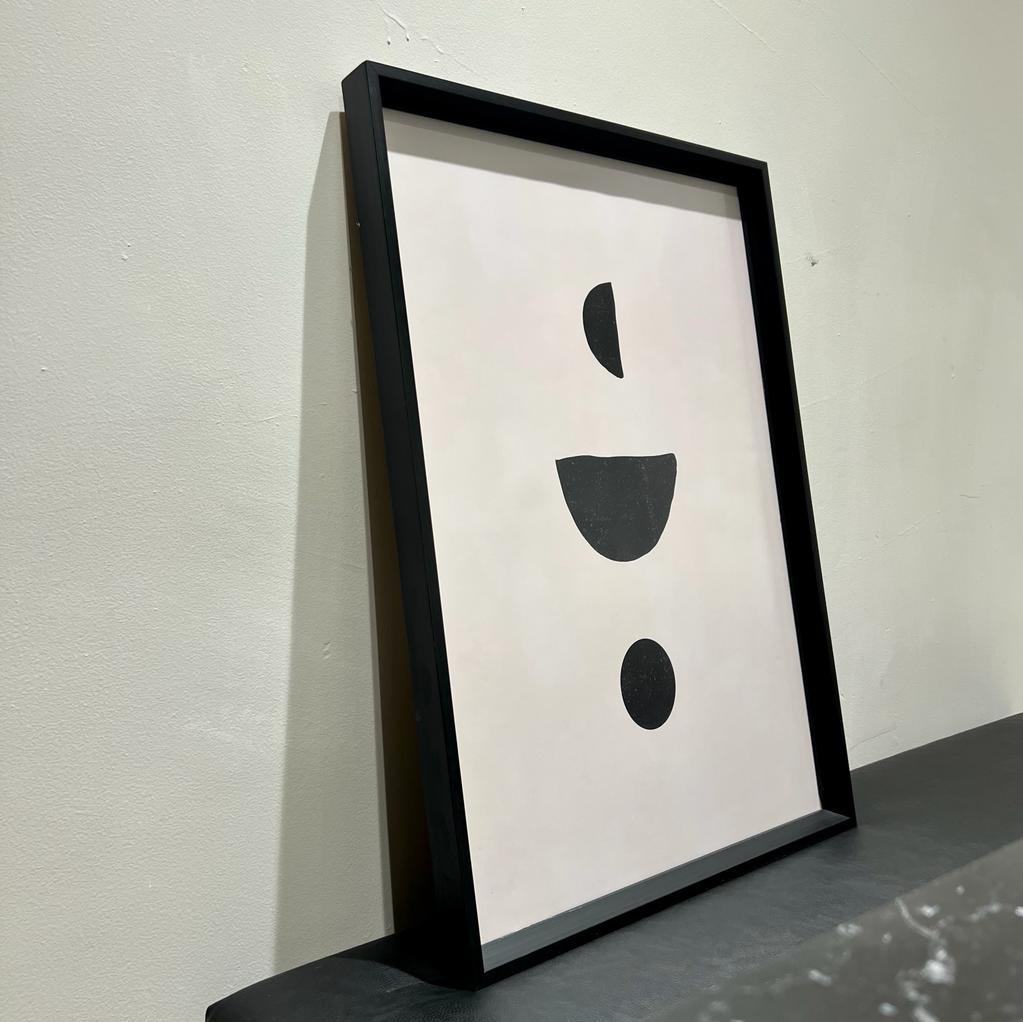 Cream Minimalist cuadro decorativo para sala moderna | arte para hogar | Studio MagArt