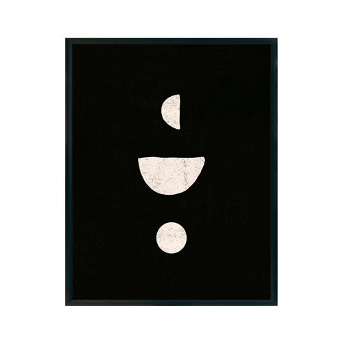 Cream Minimalist Black cuadro decorativo para sala moderna | arte para hogar | Studio MagArt
