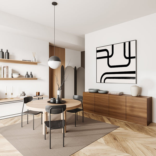 Curvas Ancestrales cuadro decorativo para sala moderna | arte para hogar | Studio MagArt