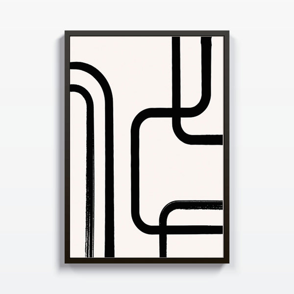 Curvas Ancestrales cuadro decorativo para sala moderna | arte para hogar | Studio MagArt
