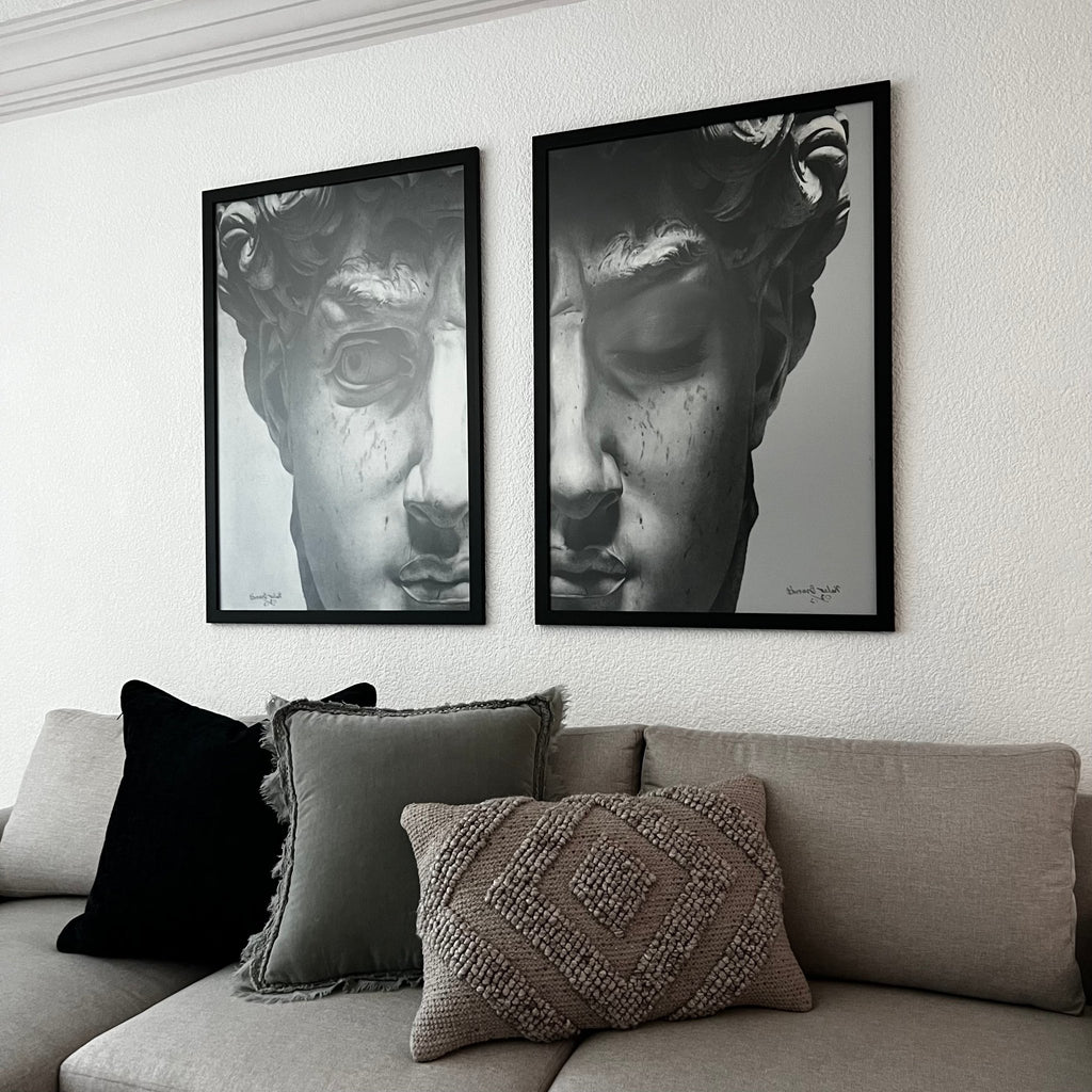 David cuadro decorativo para sala moderna | arte para hogar | Studio MagArt