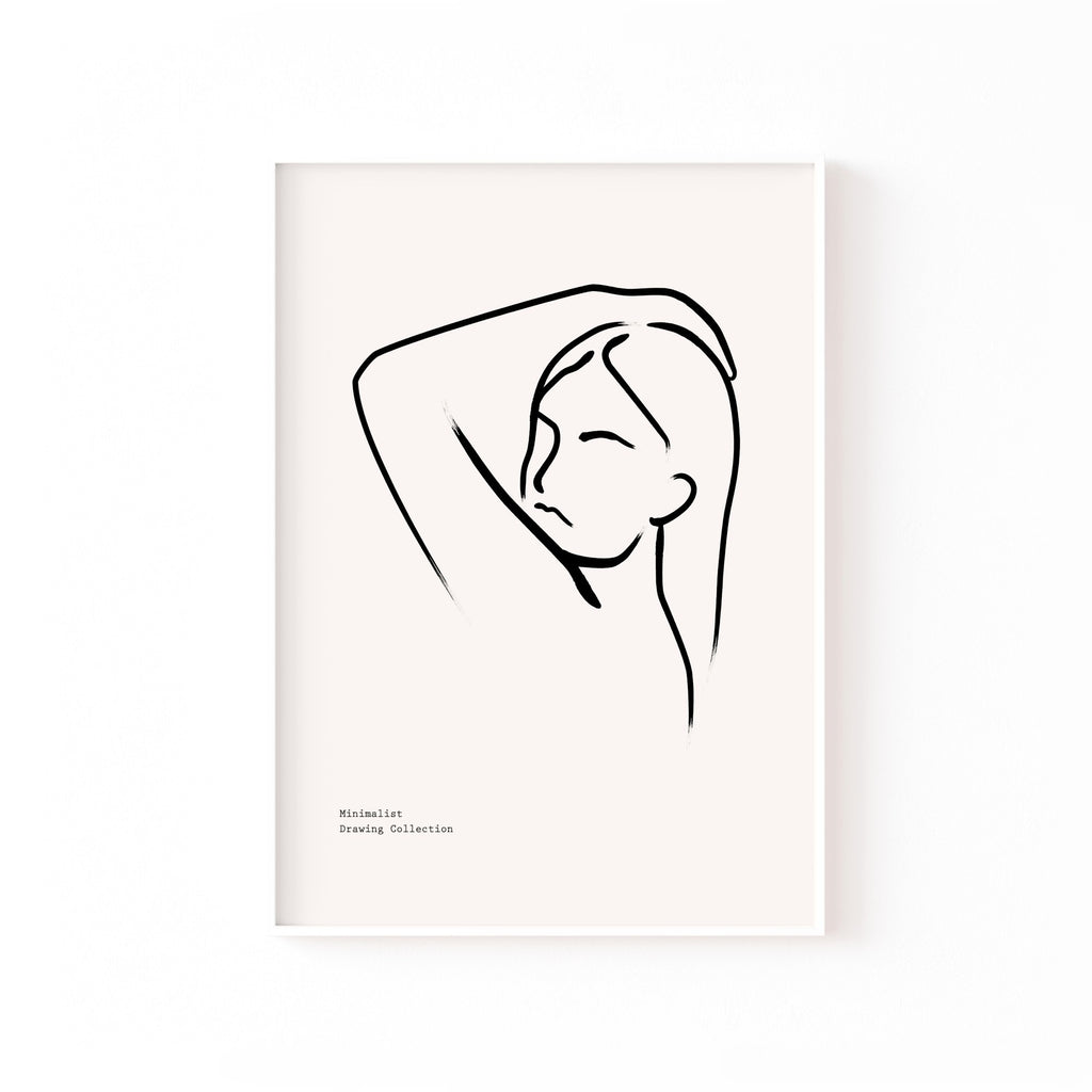 Despertar – cuadro decorativo con marco blanco | Studio MagArt