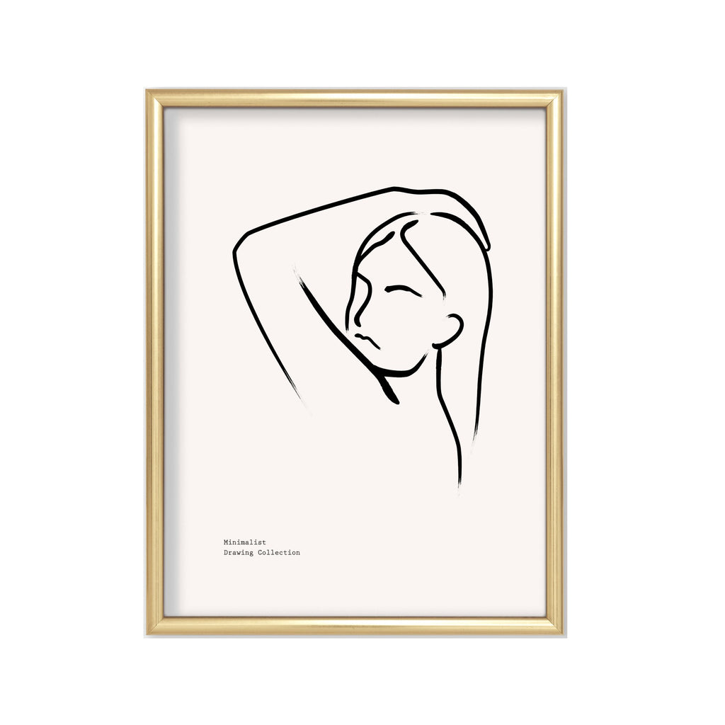 Despertar – cuadro decorativo con marco dorado | Studio MagArt