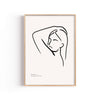 Despertar – cuadro decorativo con marco natural | Studio MagArt