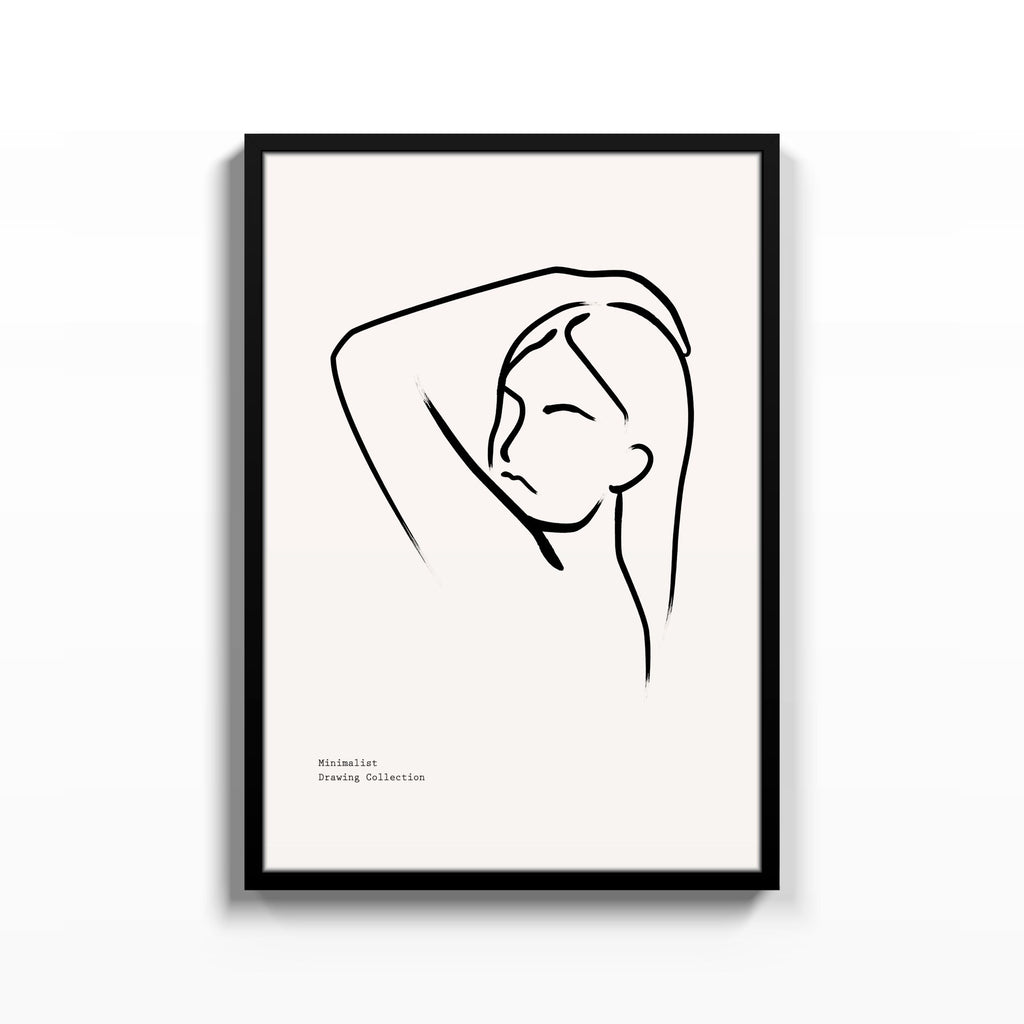 Despertar – cuadro decorativo con marco negro | Studio MagArt