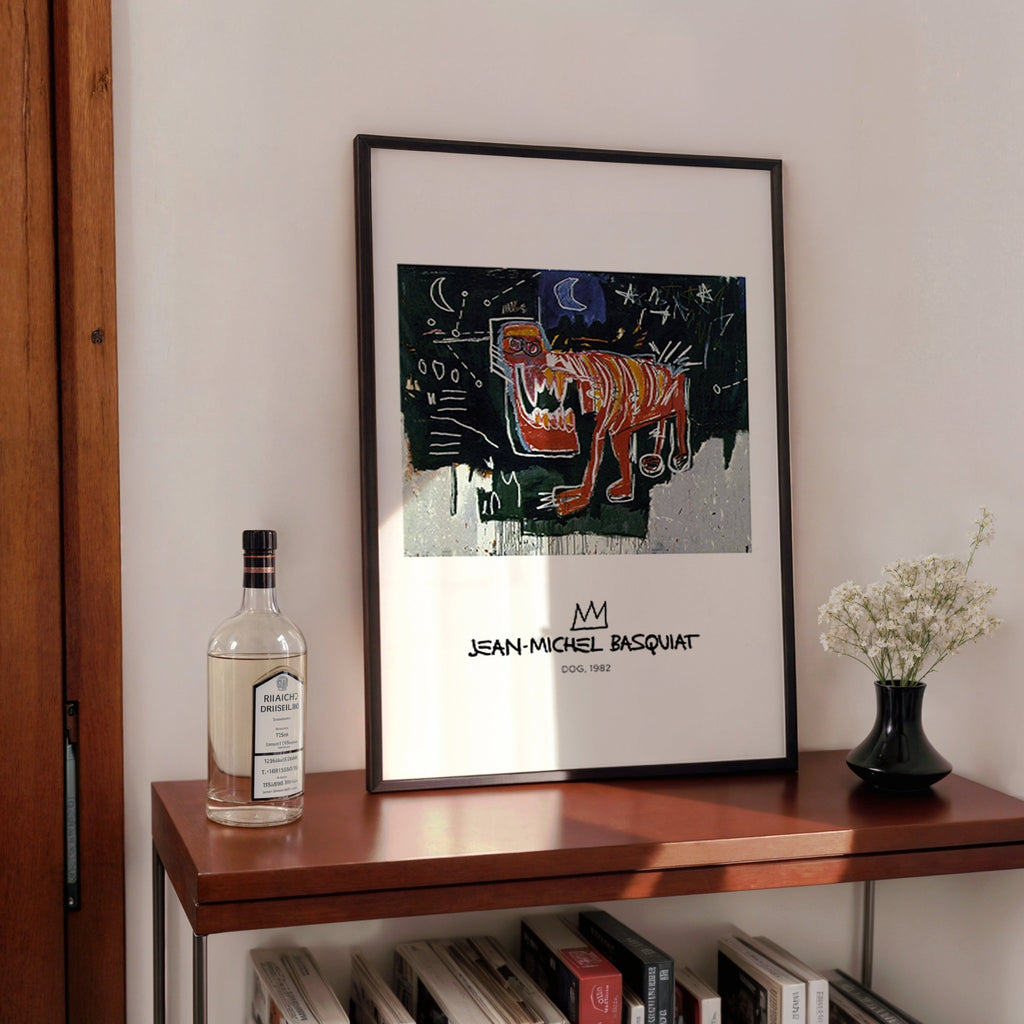 Dog, 1982 — Jean - Michel Basquiat cuadro decorativo moderno para hogar | Studio MagArt