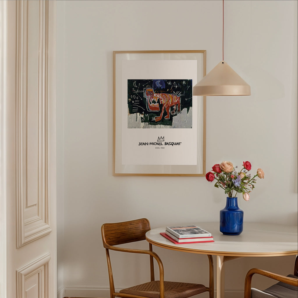 Dog, 1982 — Jean - Michel Basquiat cuadro decorativo moderno para hogar | Studio MagArt