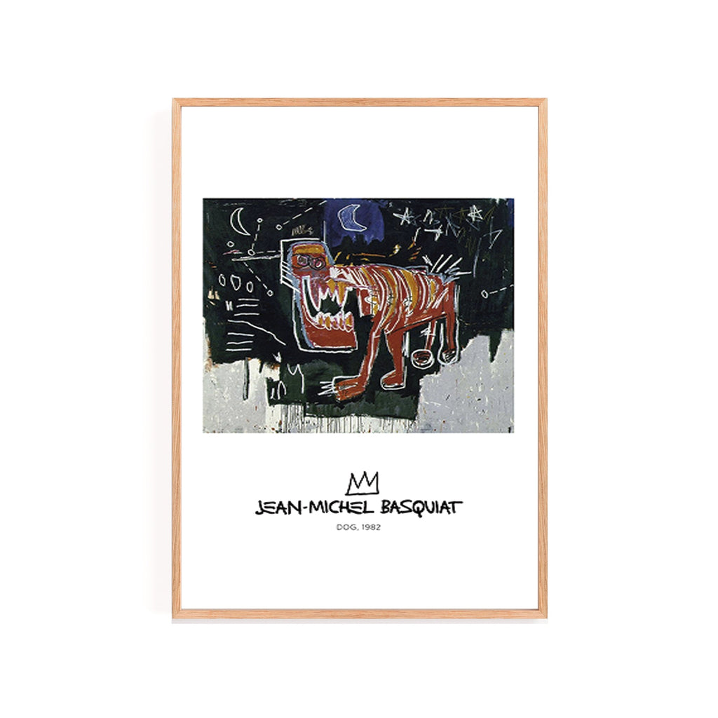 Dog, 1982 — Jean - Michel Basquiat cuadro decorativo moderno para hogar | Studio MagArt