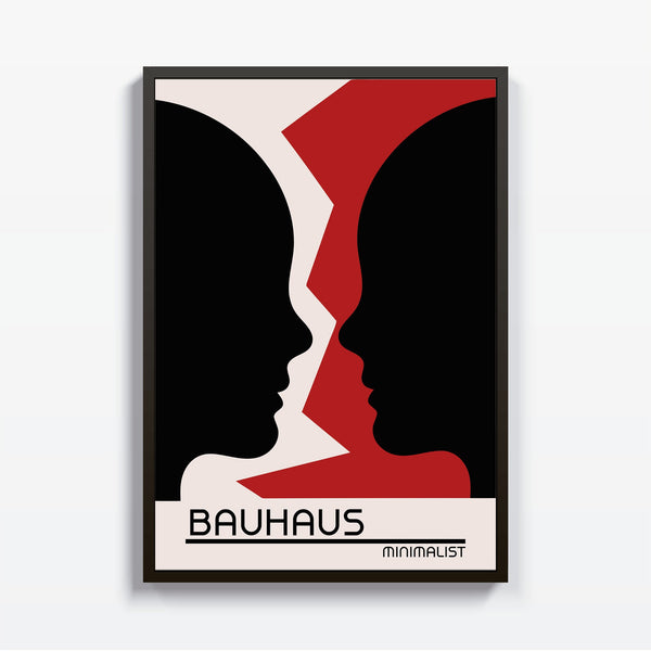 Dualidad Bauhaus cuadro decorativo para sala moderna | arte para hogar | Studio MagArt