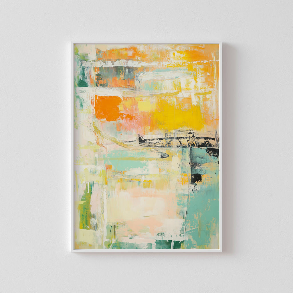 Ecos del Atardecer cuadro decorativo para sala moderna | arte para hogar | Studio MagArt