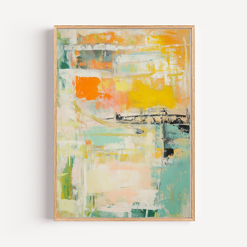 Ecos del Atardecer cuadro decorativo para sala moderna | arte para hogar | Studio MagArt