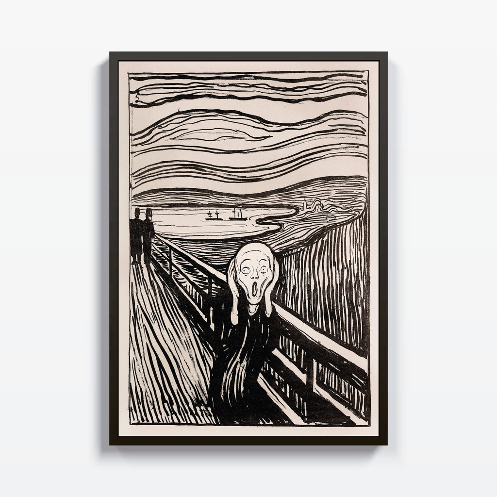 El Grito Edvard Munch cuadro decorativo para sala moderna | arte para hogar | Studio MagArt