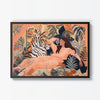 Encuentro Sereno en la Jungla cuadro decorativo para sala moderna | arte para hogar | Studio MagArt
