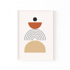 Equilibrio Boho – cuadro decorativo con marco blanco | Studio MagArt