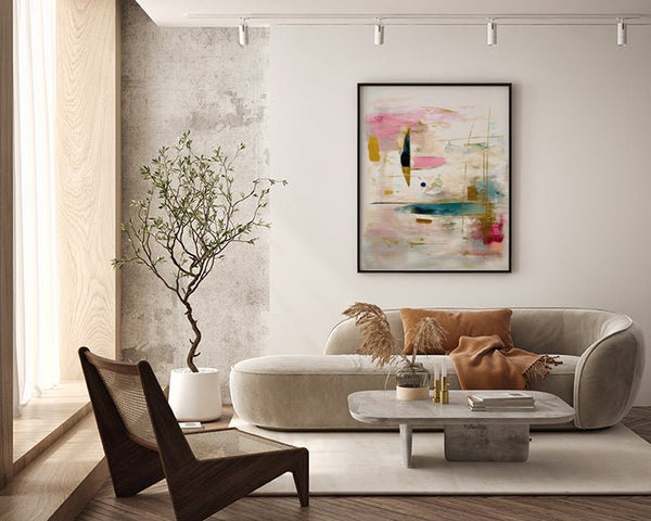 Equilibrio Sutil cuadro decorativo moderno para hogar | Studio MagArt