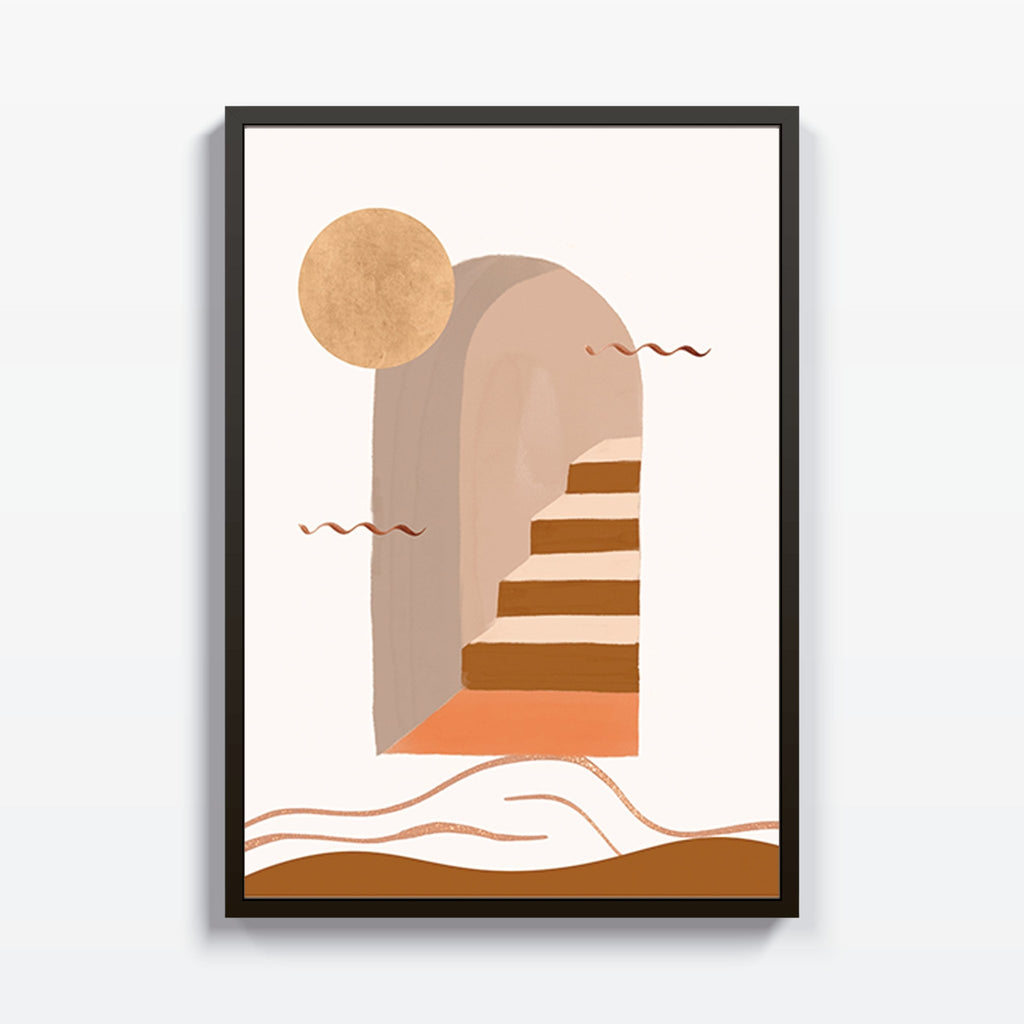 Escaleras Luna cuadro decorativo para sala moderna | arte para hogar | Studio MagArt