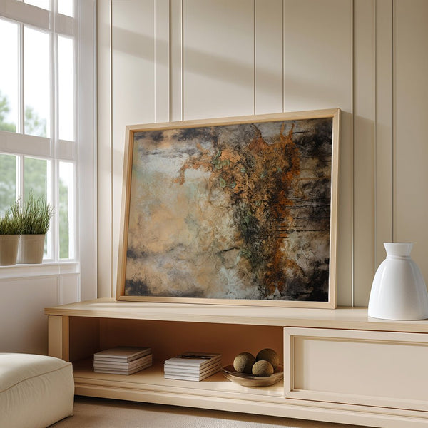 Esencia Terrenal cuadro decorativo para sala moderna | arte para hogar | Studio MagArt