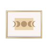 Fases Lunares Arena cuadro decorativo para sala moderna | arte para hogar | Studio MagArt