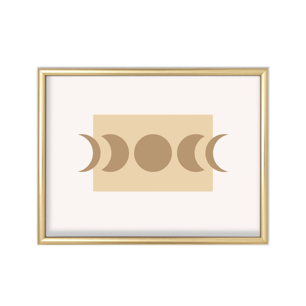 Fases Lunares Arena cuadro decorativo para sala moderna | arte para hogar | Studio MagArt