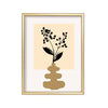 Florero con Bayas – cuadro decorativo con marco dorado | Studio MagArt