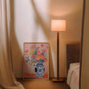 Flores en Jarrón Azul cuadro decorativo para sala moderna | arte para hogar | Studio MagArt