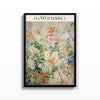 Flower Market – cuadro decorativo con marco negro | Studio MagArt